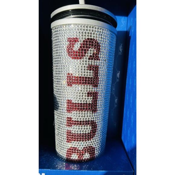 NEW Chicago Bulls Limited Edition NBA Bling Hydrapeak Tumbler 25 oz Rhinestones - Picture 14 of 16